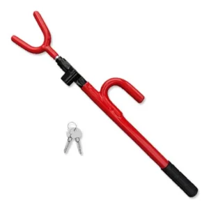 Trava Universal Segurança Anti Furto Volante 2 Chaves Tetra