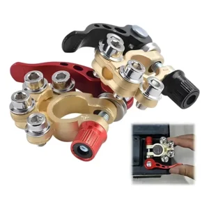 Conector Terminal Engate Rápido Trava Bateria Automotiva Par