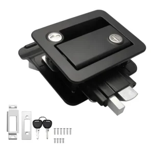 Fechadura Porta Motorhome Trailer Com Chave Trava Segurança
