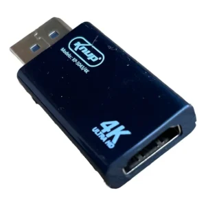 Adaptador DisplayPort para HDMI 4K Knup KP-5043/4K Preto