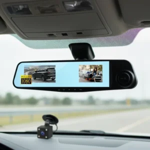 Retrovisor Dvr Full Hd 1080p C/ Câmera 170°