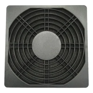 Protetor Plastico Para Micro Ventilador 12x12cm Preto