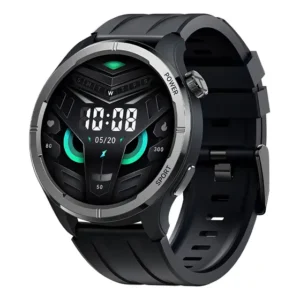 Relógio Smartwatch Haylou Solar Neo 7 Á 30 Dias De Bateria Caixa Preto Pulseira Preto Bisel Preto Desenho Da Pulseira Linhas Baixo Relevo