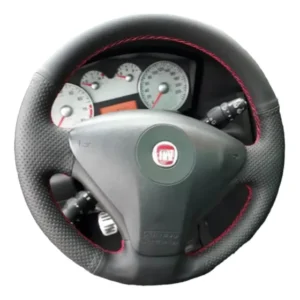 Capa De Volante Costurada Fiat Stilo Linha Vermelha