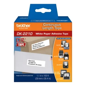 Etiqueta Brother Dk-2210 29mmx30,48m Branco