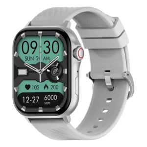 Smartwatch Relógio Inteligente My Watch G08 Gps Haiz Amoled Prata