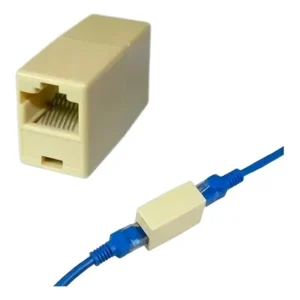 Adaptador Emenda Extensão Fêmea RJ45 RJ11 Link+ Ethernet