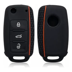 Capa Silicone Chave Canivete Carro Acessórios Vw Polo Up Fox