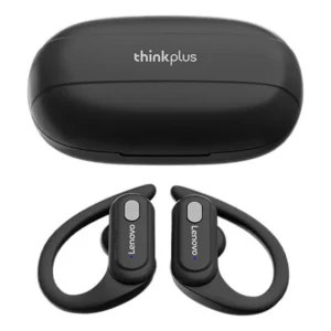 Fone De Ouvido Lenovo XT60b Bluetooth 5.3 Tws Microfone Esportes Tipo Gancho Preto