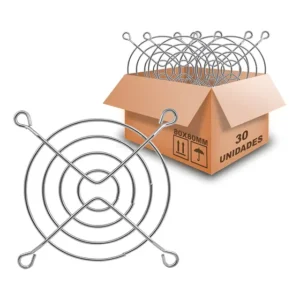 30pcs Grade Tela Metalica Para Cooler Ventuinha 80x80mm