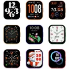 Relógio Smartwatch Champion Series 2 Silicone 2 Pulseiras Preto Lisa Sport Azul - Imagem 4