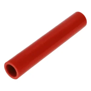 Motor Manguera Recto 25mm 200mm Em Silicone Vermelho