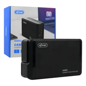 Case Externo Até 40tb Hd 3,5'' Sata Ssd Plug And Play Backup