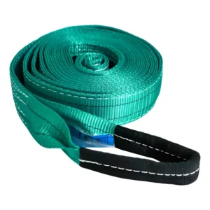 Cinta Elevação De Carga E Reboque 2ton X 1m Reforçada 60 Mm Verde