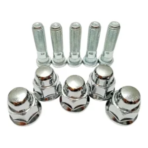 5 Parafuso E 5 Porca De Roda Cromada Cerato Kia Soul J3