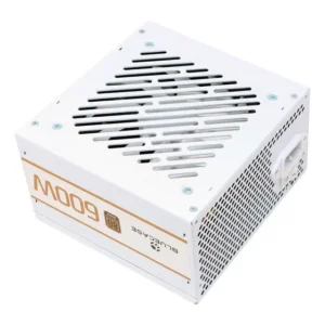 Fonte Atx Bluecase 600w, Pfc Ativo, 80 Plus Bronze, Branca