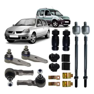 Axial Pivô Terminal Bieleta Bucha Barra Clio Kangoo Mecânica