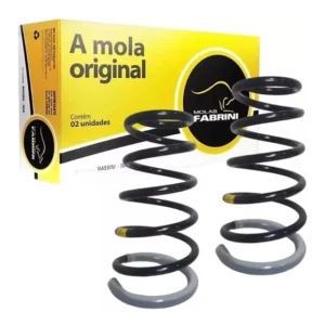 Par Mola Suspensão Traseira Siena Original Fabrini