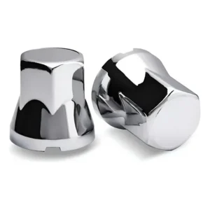 Kit 40 Capa Da Porca Cromada Caminhao 24 27 30 32 33mm