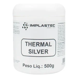 Pasta Térmica Implastec Thermal Silver Prata Alta Performance 500g