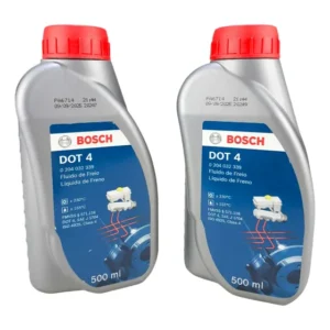 Kit 2 Fluído Freio Bosch Dot 4 500ml Original