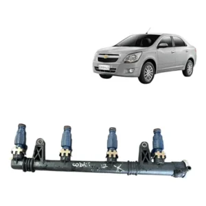 Flauta C/4 Bicos Injetores Chevrolet Cobalt 1.4 2012