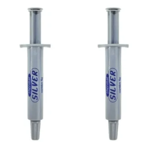 Kit 2 Pasta Térmica Thermal Silver Pc Processador Seringa 5g