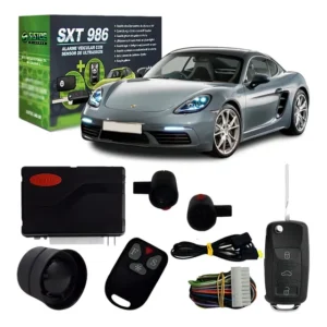 Alarme Com Chave Canivete + Controle Sistec Gm Kadetti