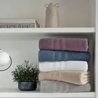 Jogo Toalha Banhão Buddemeyer Vanilla Extra Soft Algodão 4pç Cor Azul E Cinza - Imagem 3