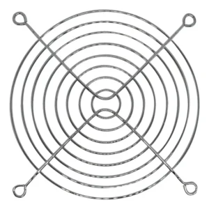 Grade Tela Proteção Cooler Ventilador Ventoinha 120x120 Mm Cor Cromada