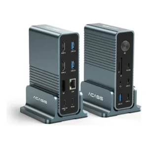 Dock Station Hub 15 Em 1 Usb-c Acasis Hdmi 4k Mac & Windows