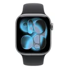 Apple Watch Series 11 GPS - Caixa cinza-espacial de alumínio – 42 mm - Pulseira esportiva preta – P/M - Imagem 2