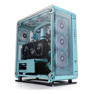 Gabinete Thermaltake Core P6 Tg Turquesa Mid Tower
