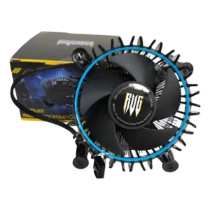 Cooler Universal Revenger Gvr348 Cobre Lga 115x/1200/1700 Cor Preto