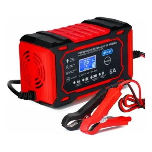 Carregador Reparador De Bateria Automotiva Inteligente 12v