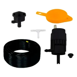 Brucutu Parabrisa + Bomba + Mangueira + Tampa Celta Prisma