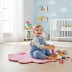 Tapete Rosa Nuvem Infantil Pelucia - Imagem 3