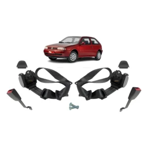 Kit Cinto De Segurança Dianteiro Gol G2 1997 Até 2005