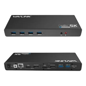 Docking Station Wavlink Ug69dk1 Hub Usb C 15 Portas Dp Hdmi