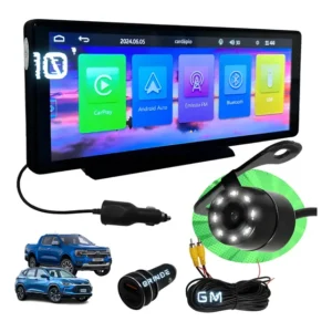 Multimidia Tela 10.26 Android Auto Carplay Camera Ré Noturna Preto
