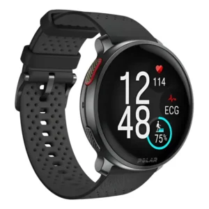 Relógio Polar Vantage V3 Night Black C/pulseira Extra Laranj