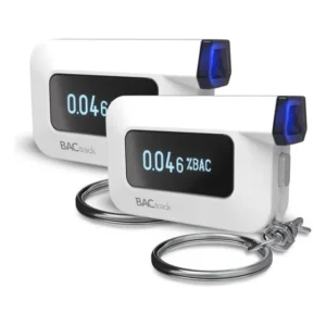 Chaveiro Bafômetro Bactrack C6 (pacote Com 2) Com Sensor B