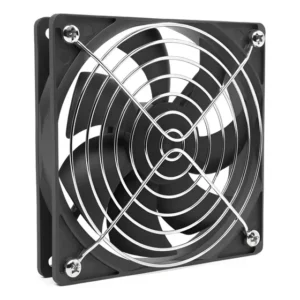 Micro Ventilador Cooler Ventoinha 120x120x25mm 12v C/ Grade