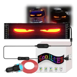 Display Led Flexível Para Janelas De Carro, Display Led