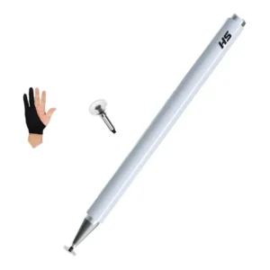 Caneta Pencil Stylus Universal Celular Tablet iPad + Luva