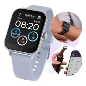 Smartwatch Relógio Condor Faz Ligações Cosmart Original C/nf Cinza