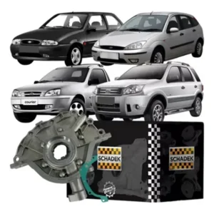 Bomba Oleo P/ Ford Motor Zetec Rocam 1.6 8v