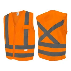Colete Refletivo Epi Zíper Laranja Rfx Vicsa ( 1 Bolso )