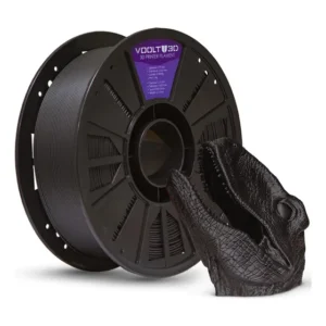 Filamento Pla Velvet Efeito Fosco Premium 1kg Voolt3d Preto Velvet