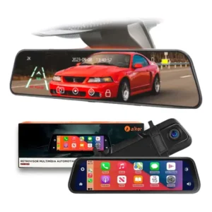 Retrovisor Gravador Automotivo Multimidia C-play A-auto